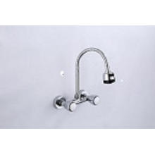 Wall Mounted Stainless Steel Kitchen Faucet